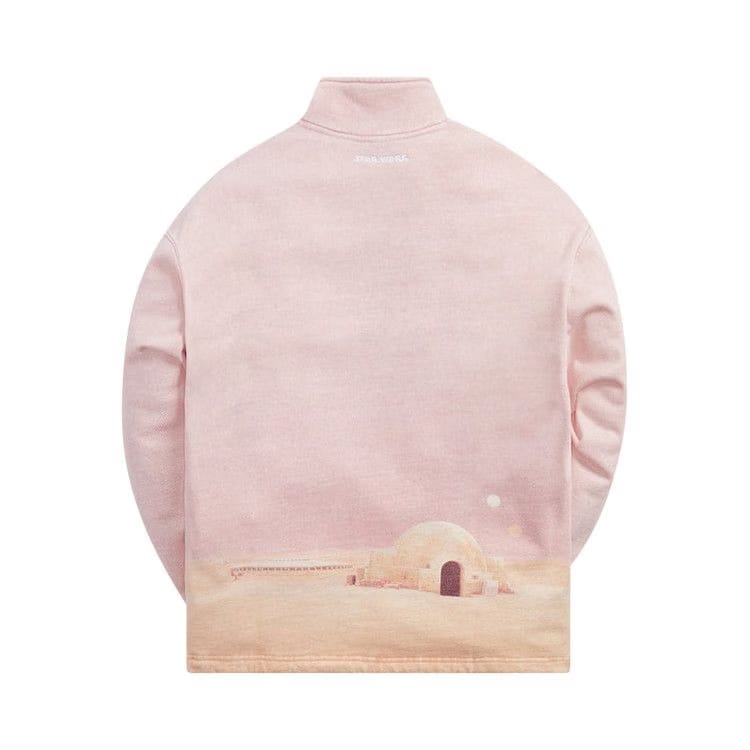 Kith For Star Wars Tatooine Quarter Zip Dusty Quartz