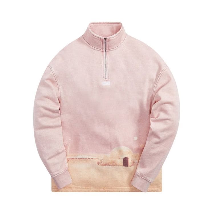 Kith For Star Wars Tatooine Quarter Zip Dusty Quartz