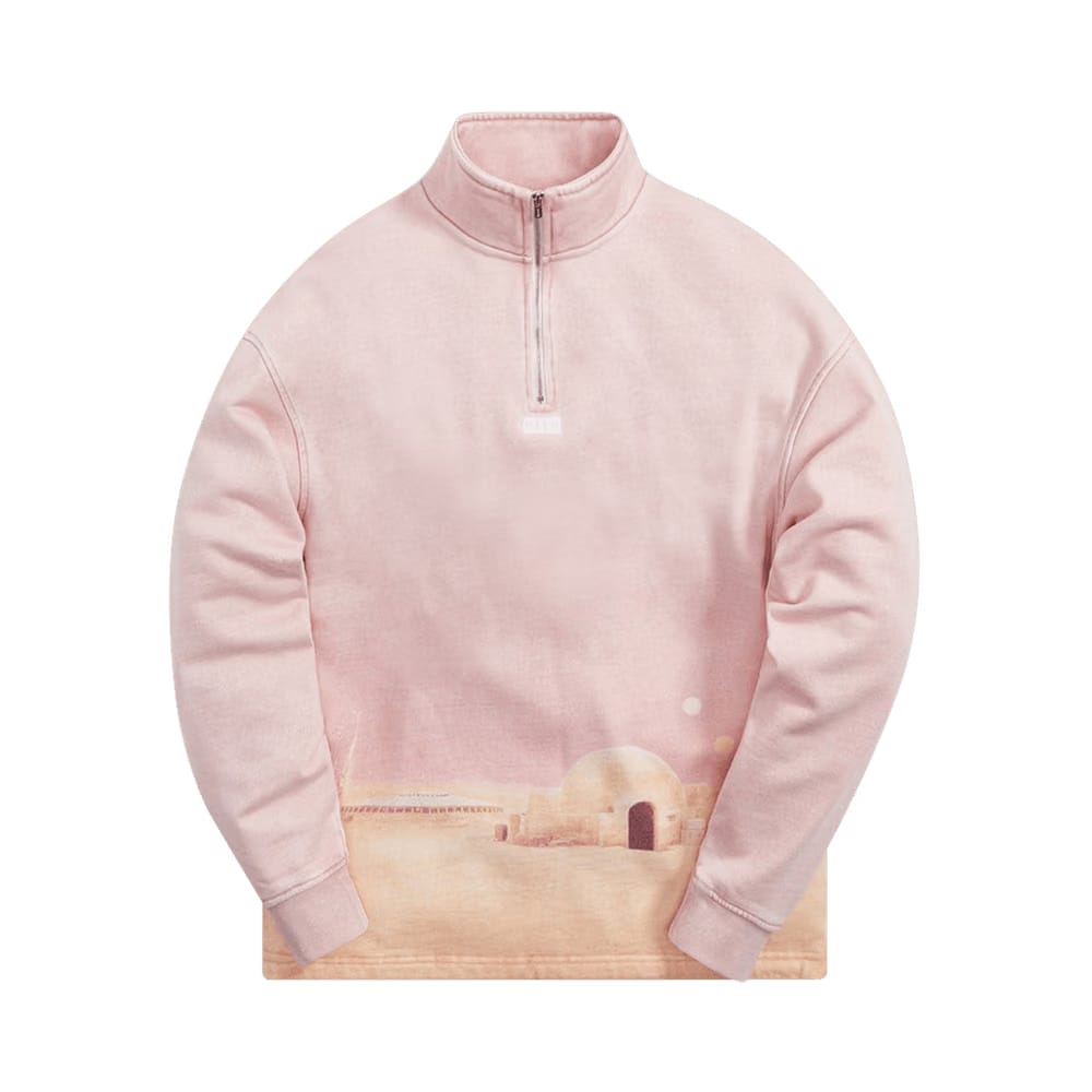 Kith For Star Wars Tatooine Quarter Zip Dusty Quartz