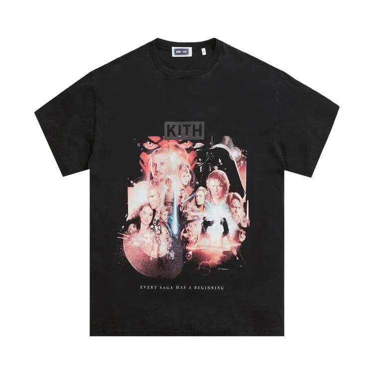Kith For Star Wars The Beginning Vintage T-Shirt Black