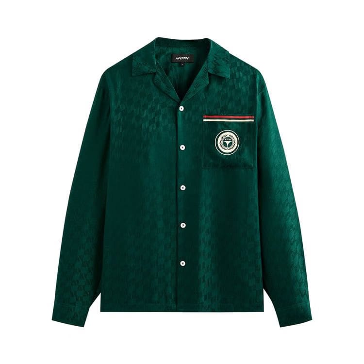 Kith For TaylorMade Stinger Camp Collar Shirt Fairway