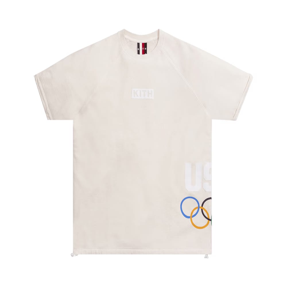 Kith For Team USA 5 Rings Howard T-Shirt Bloom
