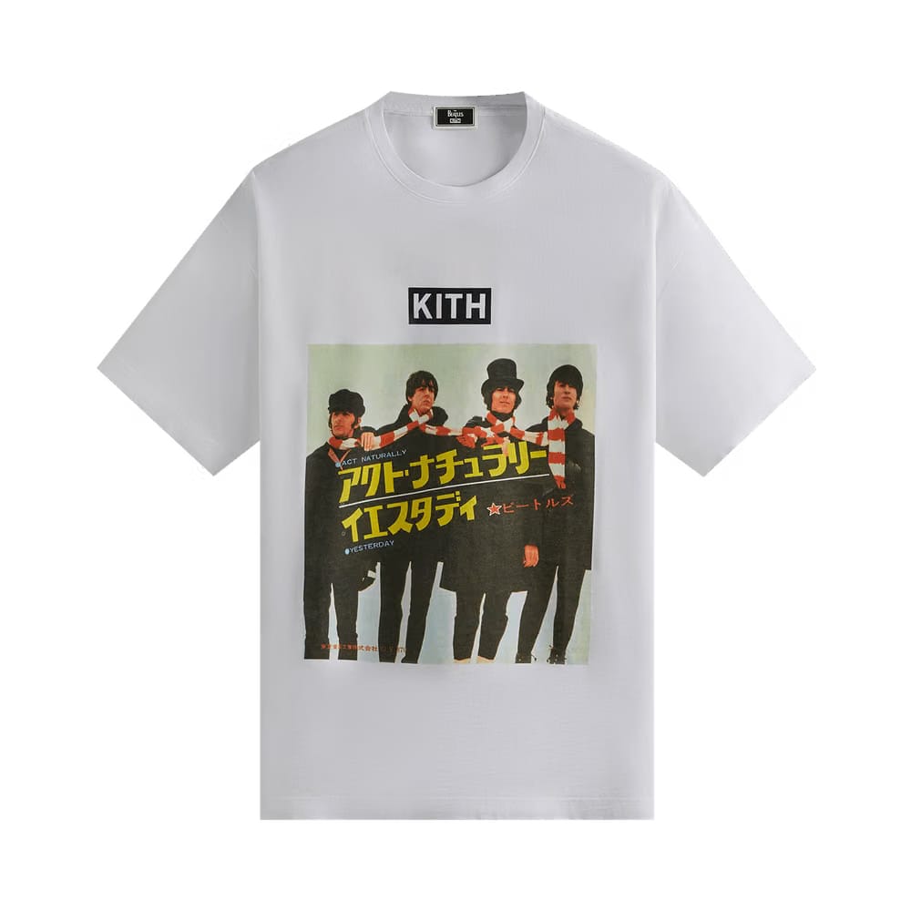 Kith For The Beatles Live From Japan Vintage T-Shirt White
