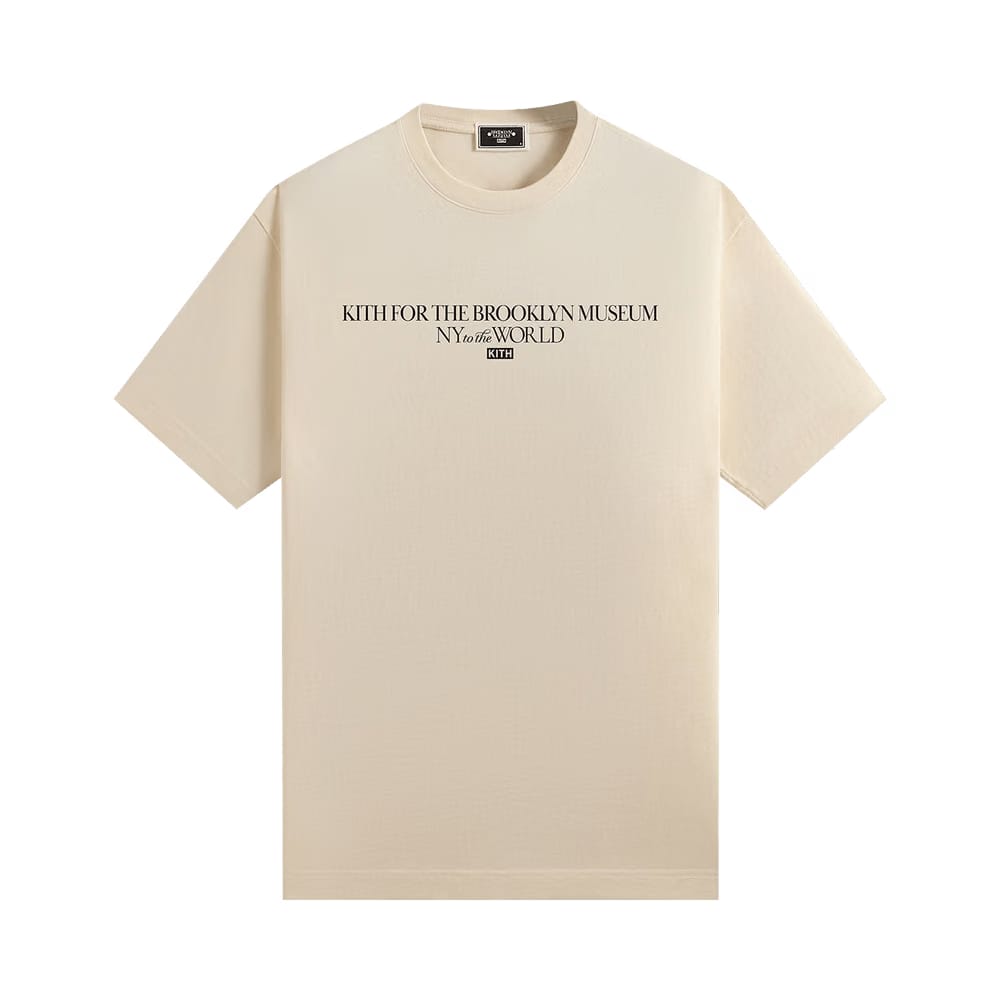 Kith For The Brooklyn Museum Sketch T-Shirt Sandrift