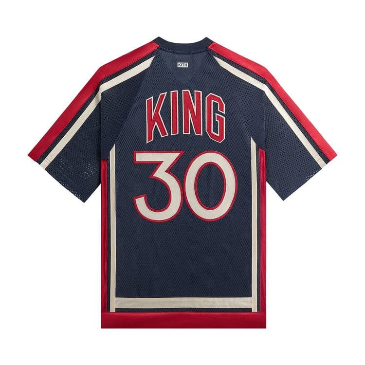 Kith For The New York Knicks Bernard King Mesh Shirt Nocturnal