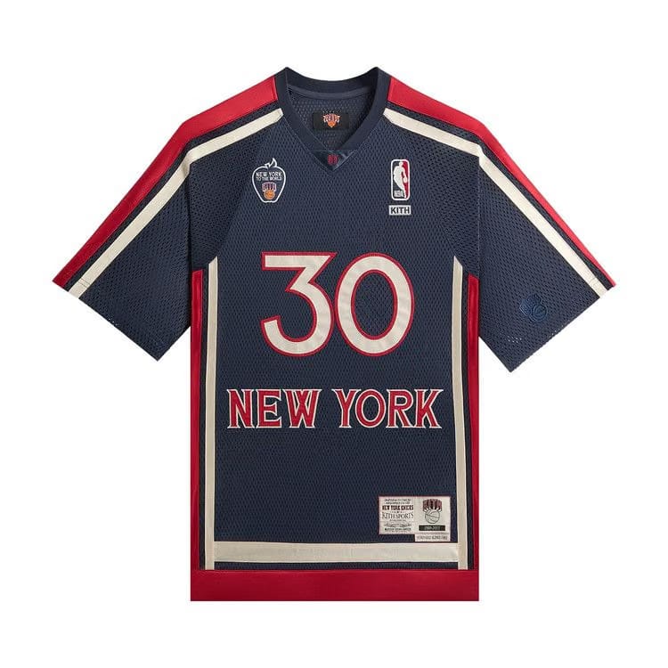 Kith For The New York Knicks Bernard King Mesh Shirt Nocturnal