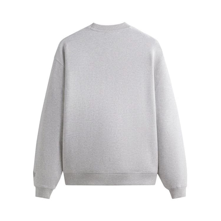 Kith For The New York Knicks City So Nice Nelson Crewneck Light Heather Grey