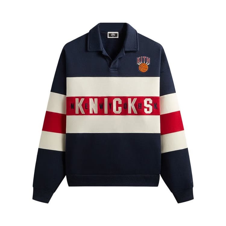 Kith For The New York Knicks Classic Nelson Rugby Nocturnal