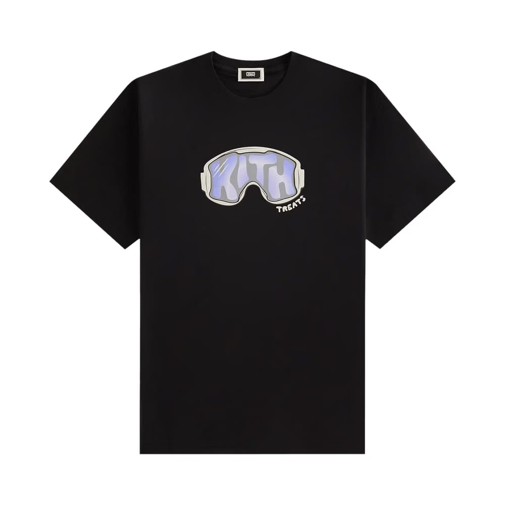 Kith Treats Ski Goggles T-Shirt Black