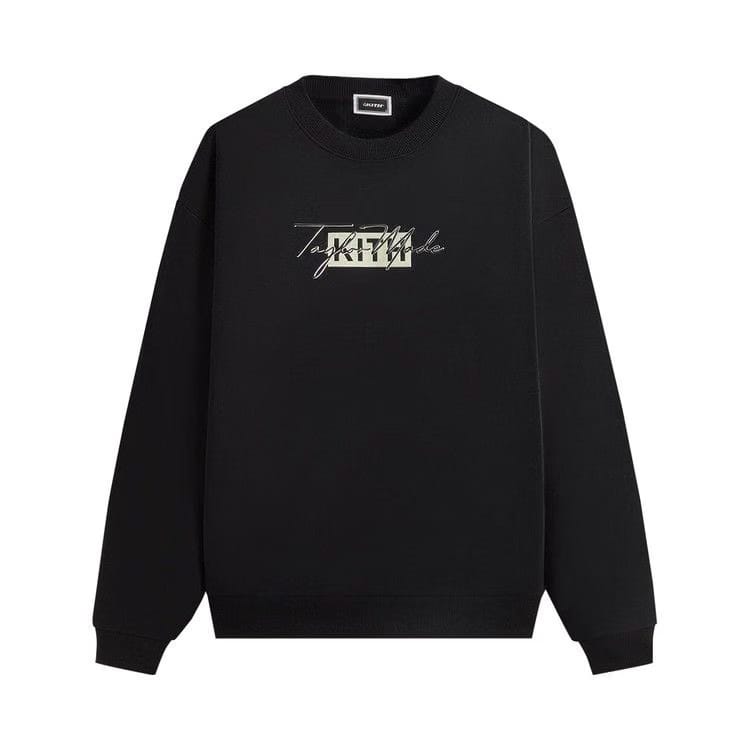 Kith For TaylorMade Script Nelson Crewneck Black