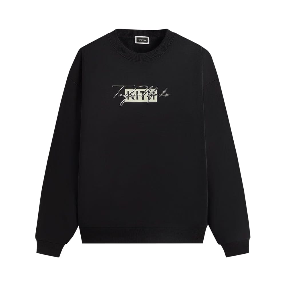 Kith For TaylorMade Script Nelson Crewneck Black
