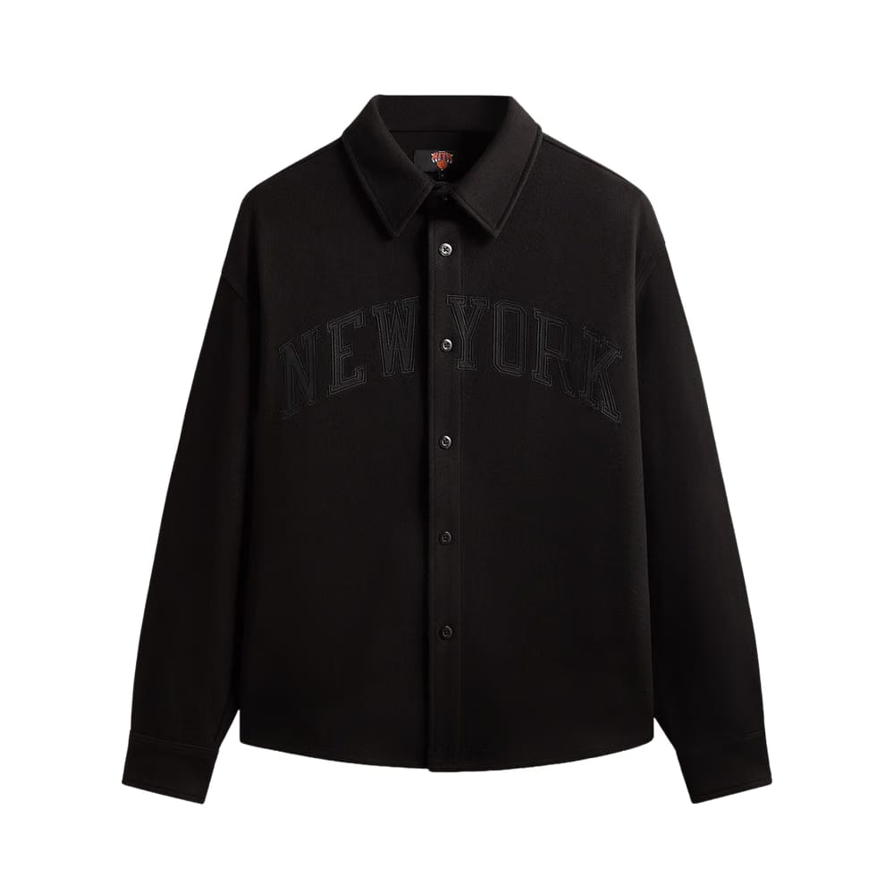 Kith For The New York Knicks Felted Apollo Sweater Black
