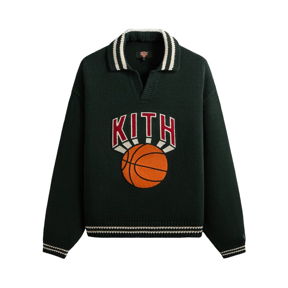 Kith For The New York Knicks Nelson Rugby Sweater Stadium