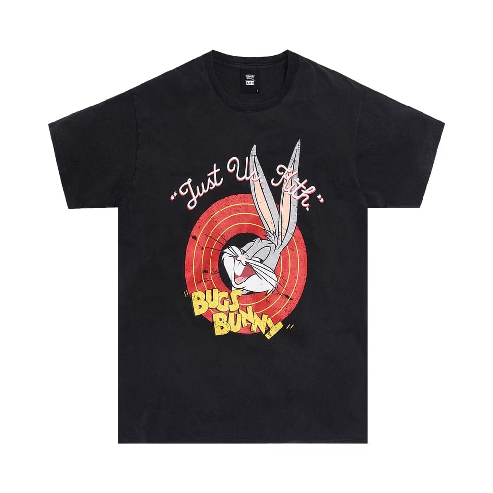 Kith x Looney Tunes Bugs Vintage T-Shirt Black