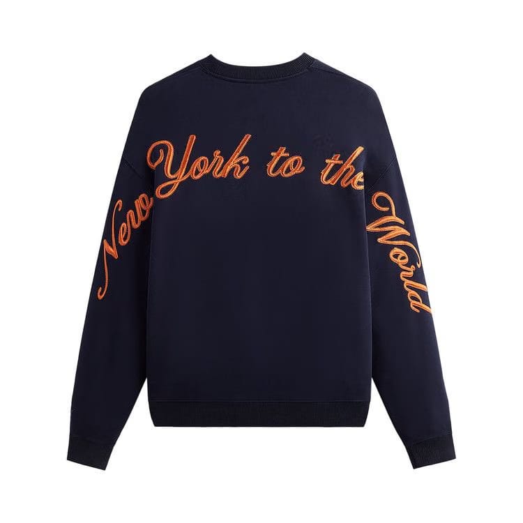 Kith For The New York Knicks NY To The World Nelson Crewneck Nocturnal