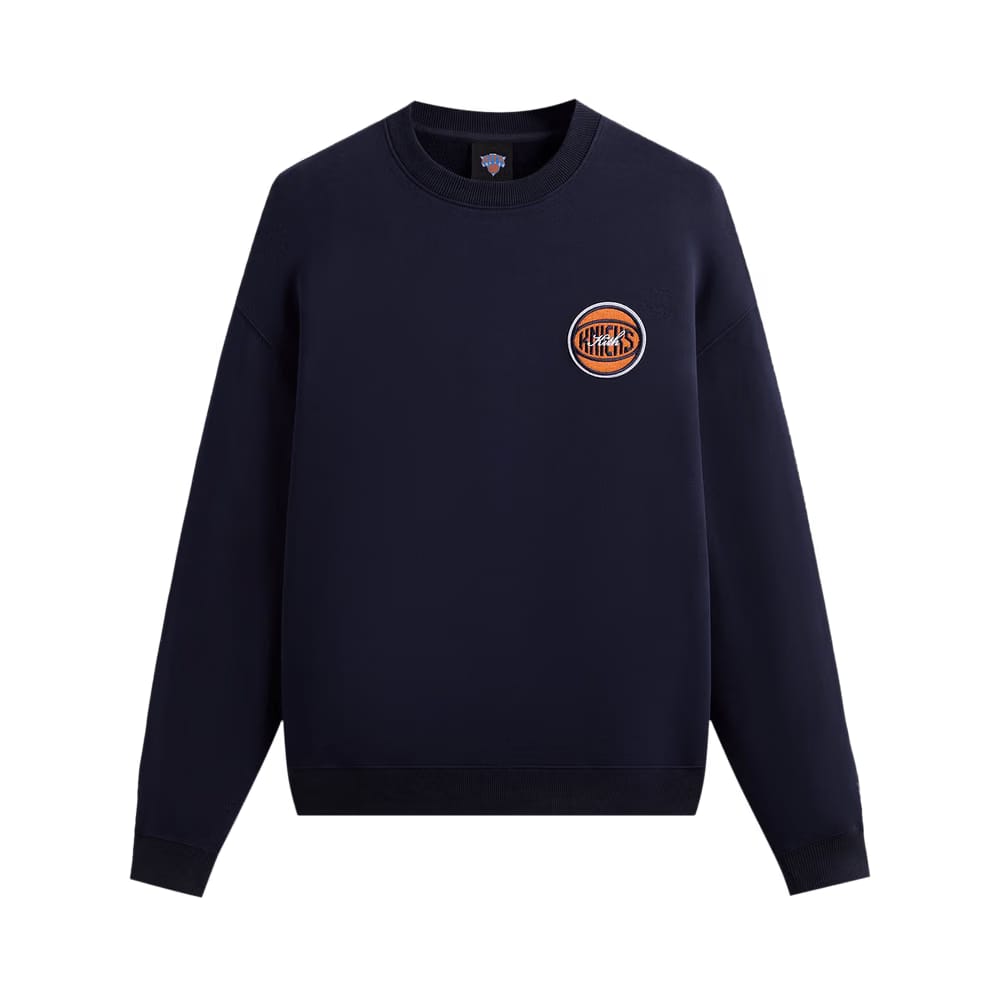 Kith For The New York Knicks NY To The World Nelson Crewneck Nocturnal