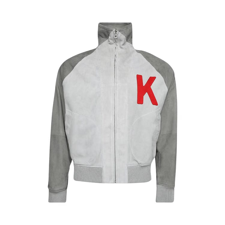 Kenzo Bomber Jacket Rinse Blue
