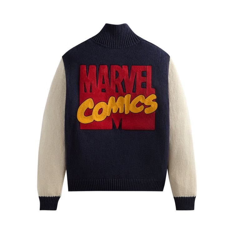 Kith x Marvel Comics Wyona Full Zip Sweater Nocturnal
