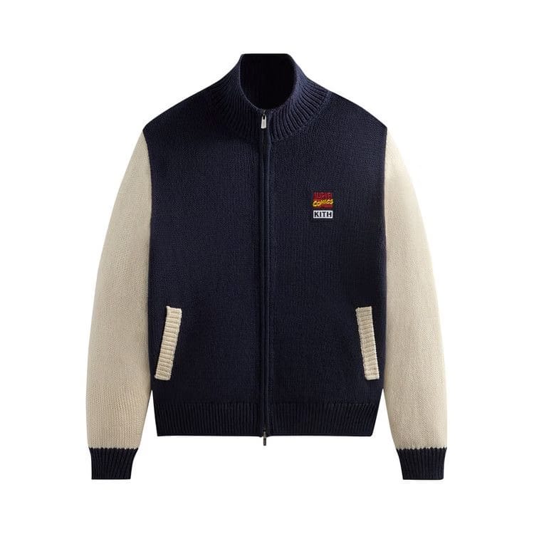Kith x Marvel Comics Wyona Full Zip Sweater Nocturnal