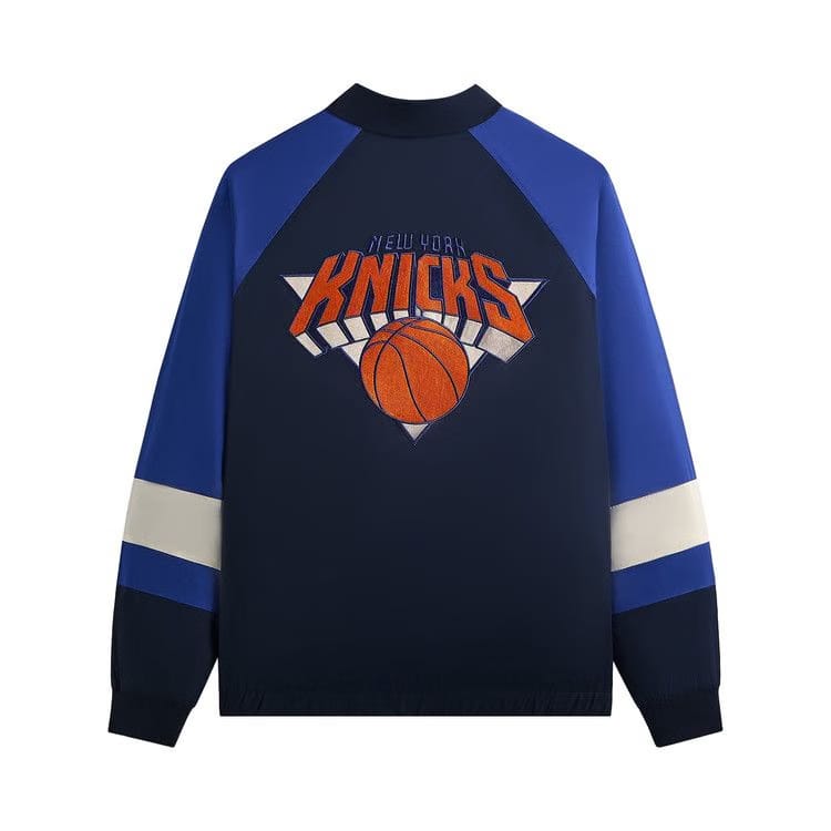 Kith For The New York Knicks Nylon Quarter Zip Nocturnal