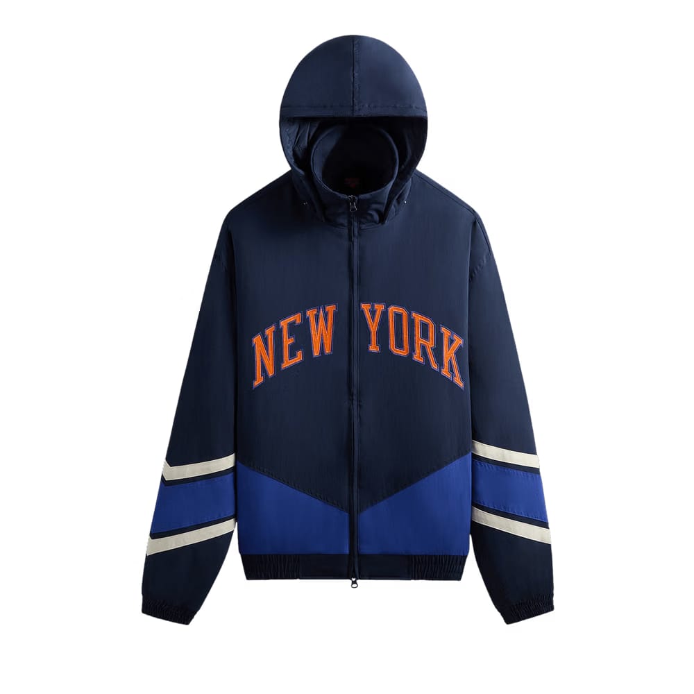 Kith For The New York Knicks Padded Nylon Jacket Nocturnal