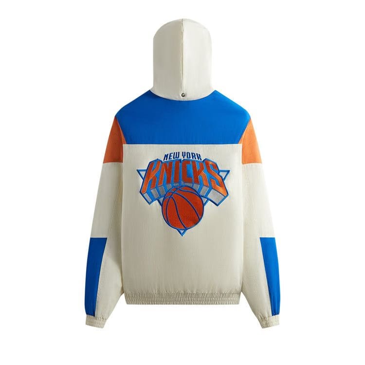 Kith For The New York Knicks Quarter Zip Anorak Silk