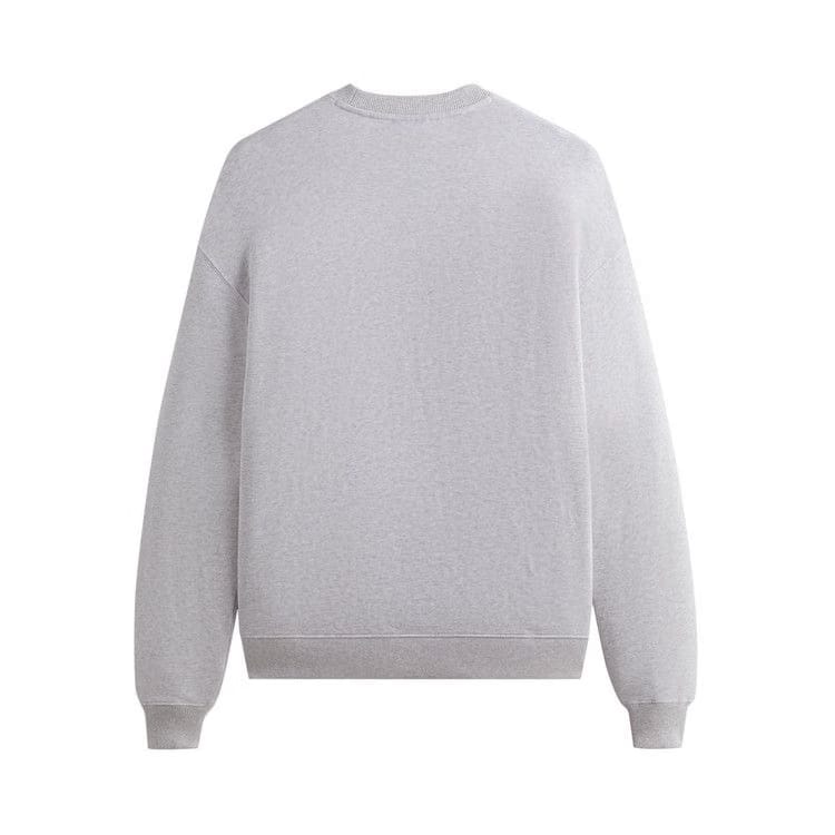 Kith For The New York Knicks Retro NY Nelson Crewneck Light Heather Grey