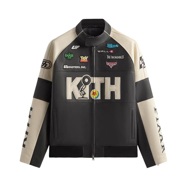 Kith x Disney x For Pixar Dejan Leather Jacket Black