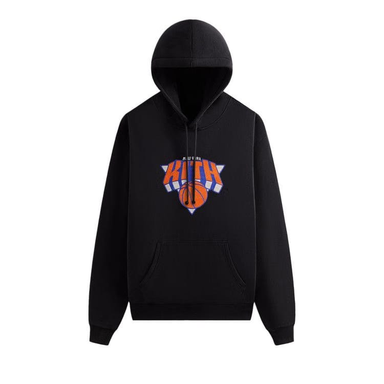 Kith For The New York Knicks Superman Nelson Hoodie Black