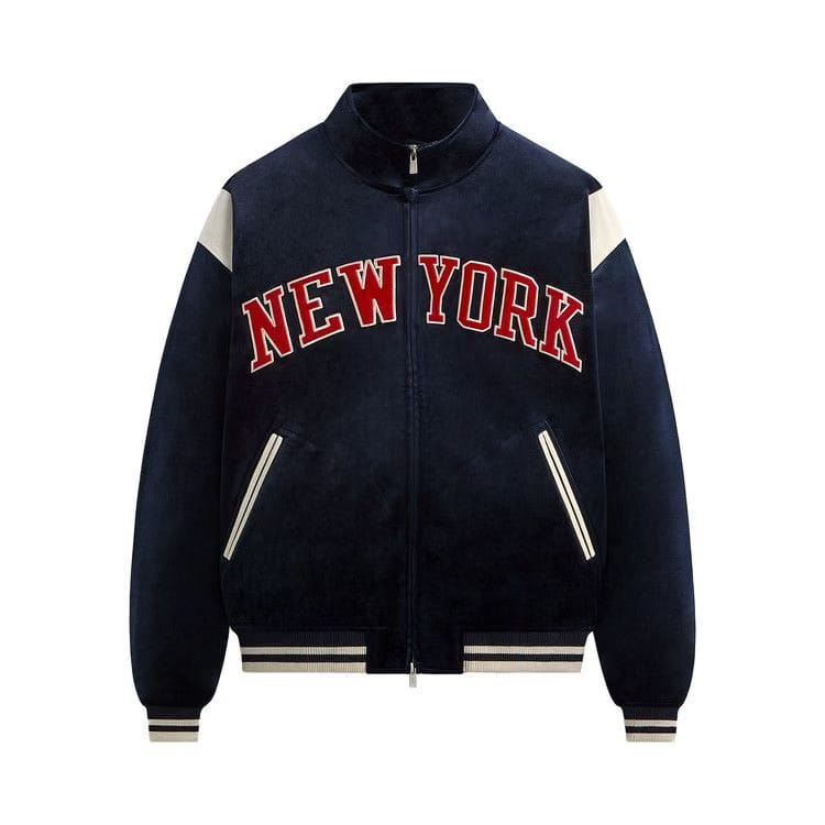 Kith For The New York Knicks Velour Track Jacket Nocturnal