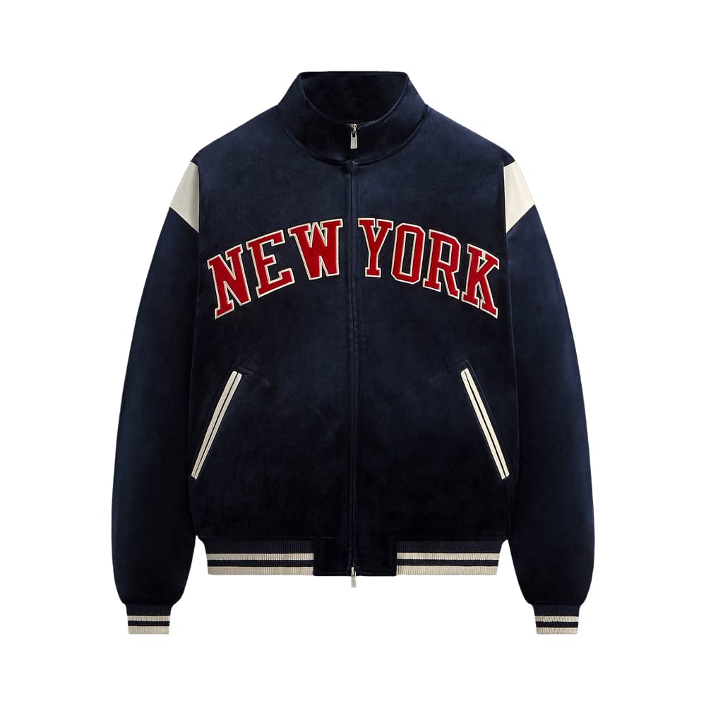Kith For The New York Knicks Velour Track Jacket Nocturnal