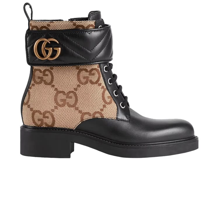 Gucci Wmns Ankle Boot 'Double G - Beige'