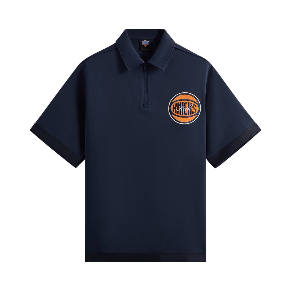 Kith For The New York Knicks Woodpoint Quarter Zip Nocturnal