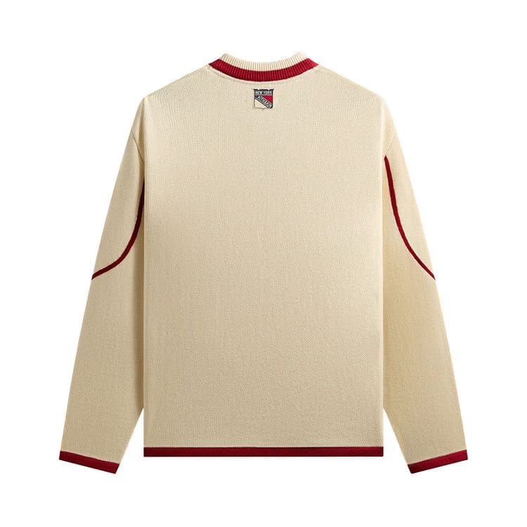 Kith For The New York Rangers Beau Sweater Sandrift