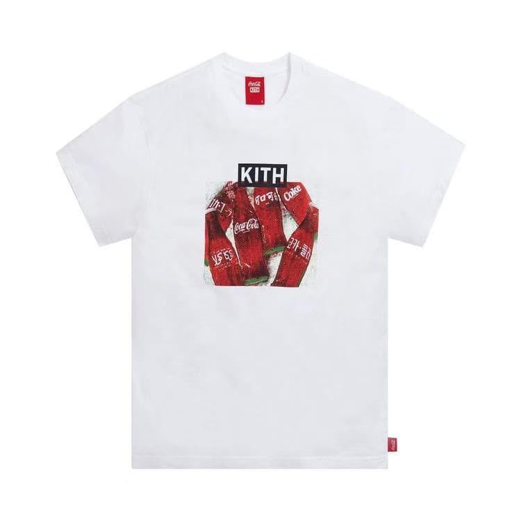 Kith x Coca-Cola Language Bottle Vintage T-Shirt White