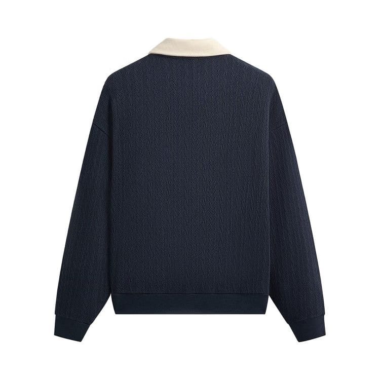 Kith For The New York Yankees Cable Fleece Nelson Sweatshirt Nocturnal