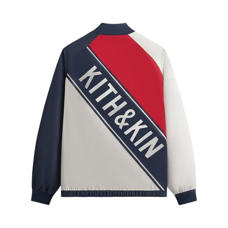 Kith For The New York Rangers Nylon Quarter Zip Nocturnal