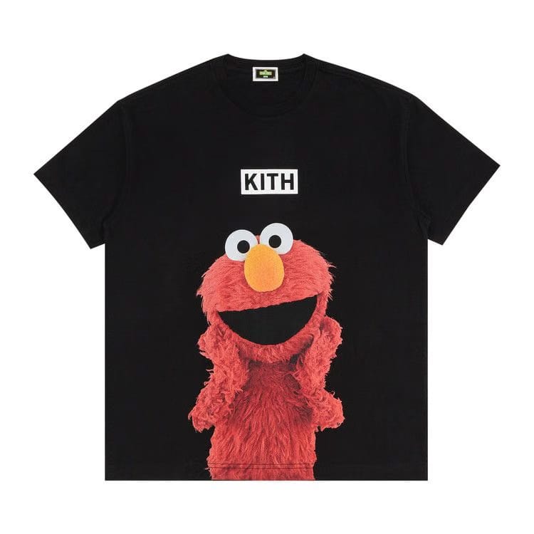 Kith x Sesame Street Elmo T-Shirt Black