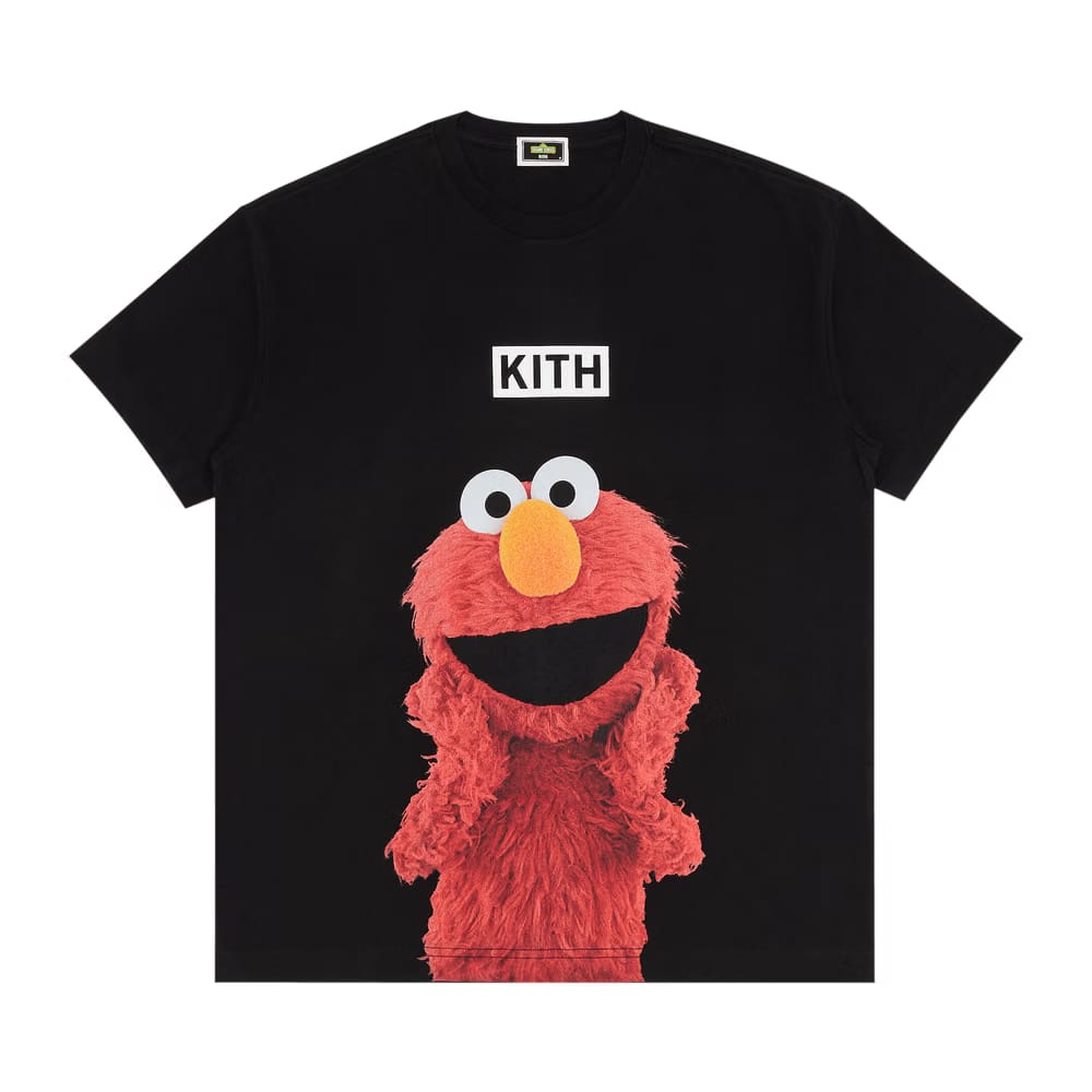 Kith x Sesame Street Elmo T-Shirt Black