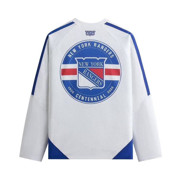 Kith For The New York Rangers Samuel Top White