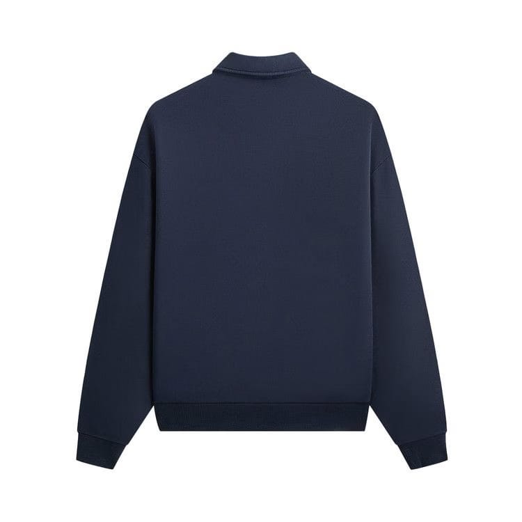 Kith For The New York Yankees Quarter Zip Popover Sweatshirt Nocturnal