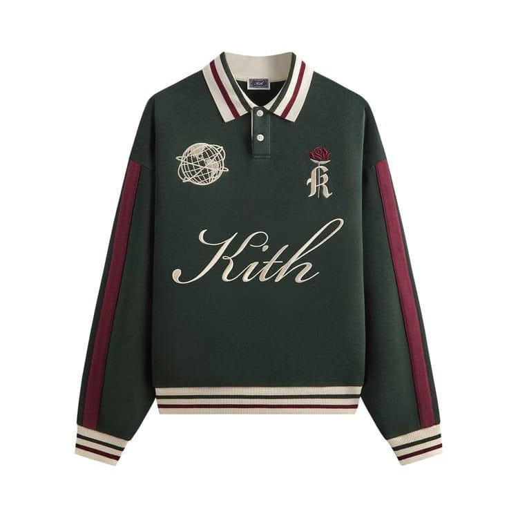 Kith Script Nelson Collared Pullover Stadium