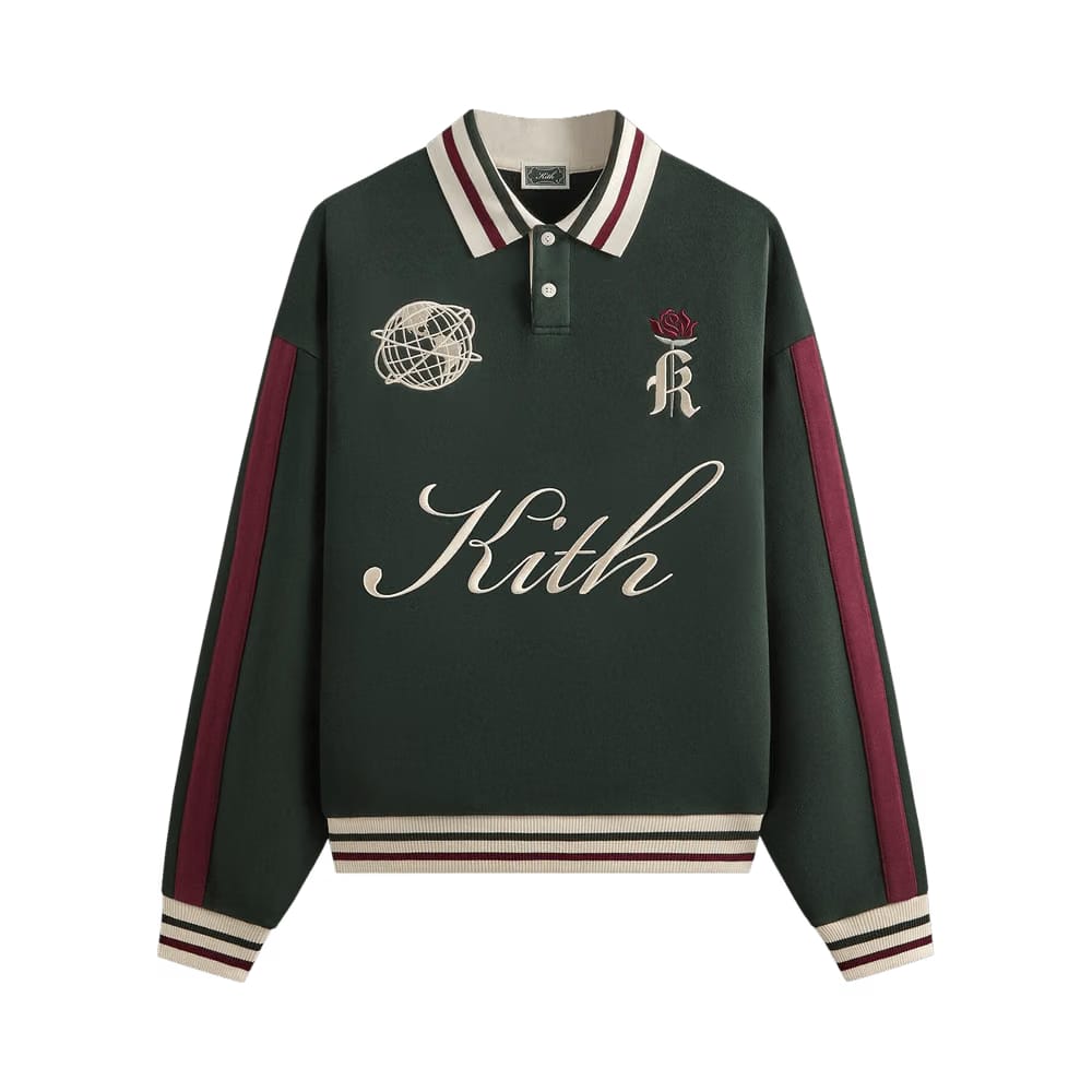 Kith Script Nelson Collared Pullover Stadium