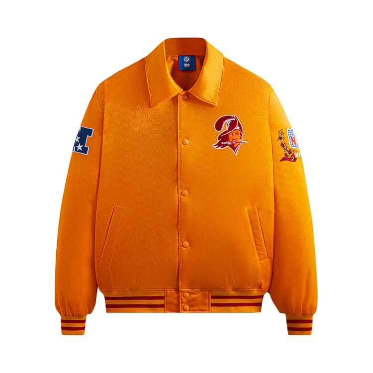 Kith For The NFL: Buccaneers Satin Bomber Jacket Cone