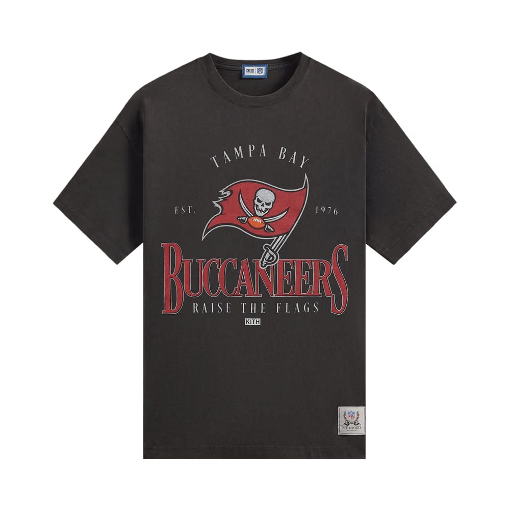 Kith For The NFL: Buccaneers Vintage T-Shirt Black
