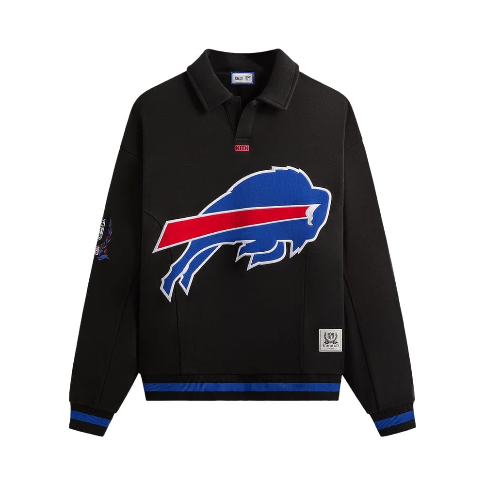 Kith For The NFL Buffalo Bills Vintage Rugby Black