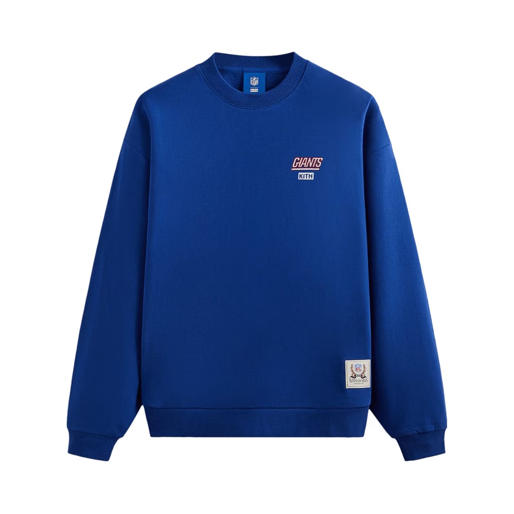 Kith For The NFL: Giants Helmet Nelson Vintage Crewneck Current