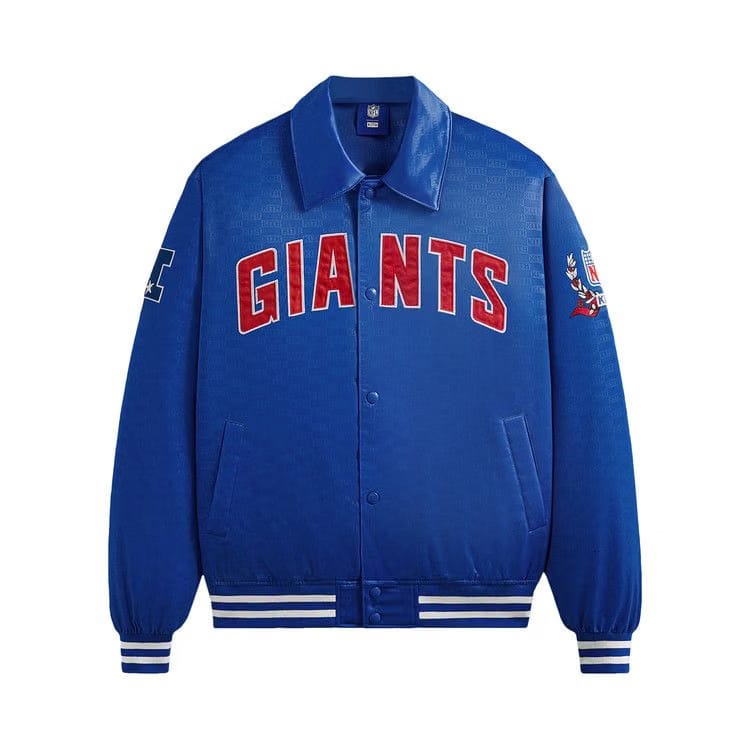 Kith For The NFL: Giants Satin Bomber Jacket Current