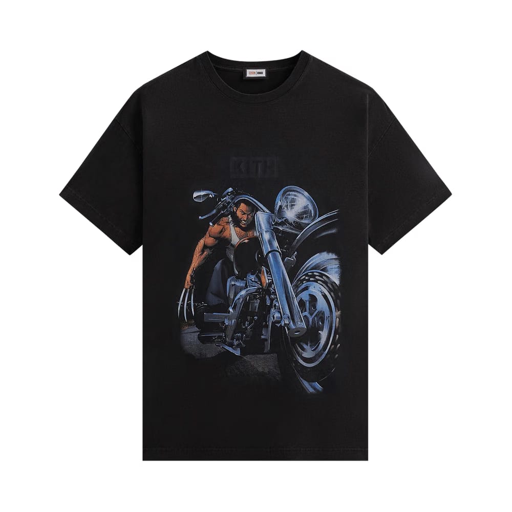 Kith For X-Men Chopper Vintage T-Shirt Black