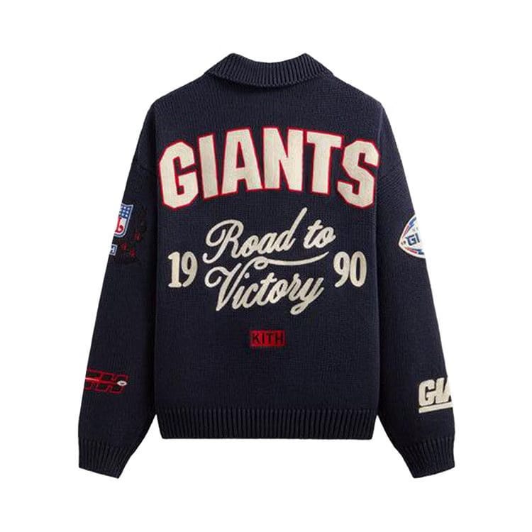 Kith For The NFL New York Giants Nelson Rugby Sweater Nocturnal